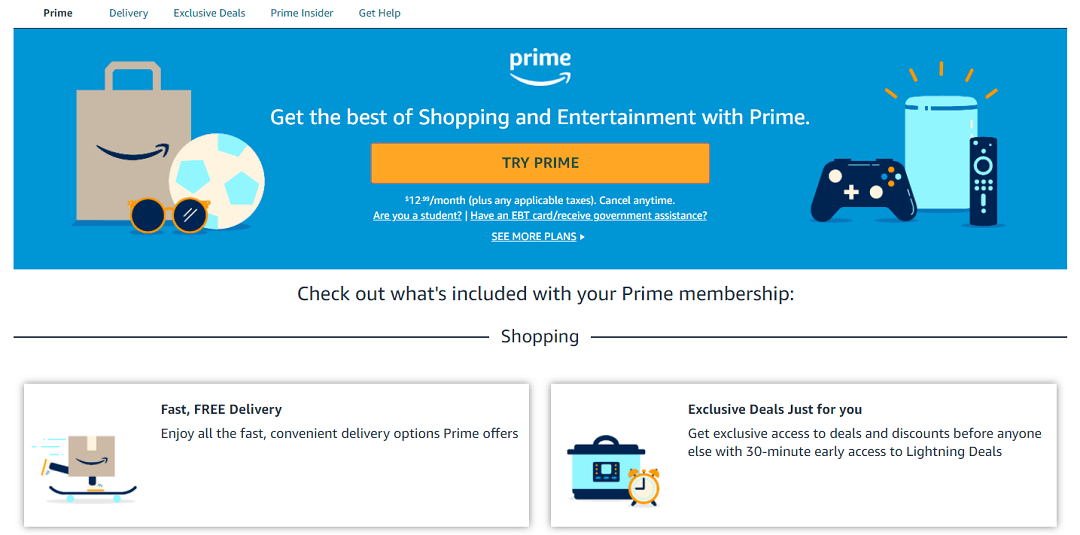 Amazon Prime Accounts