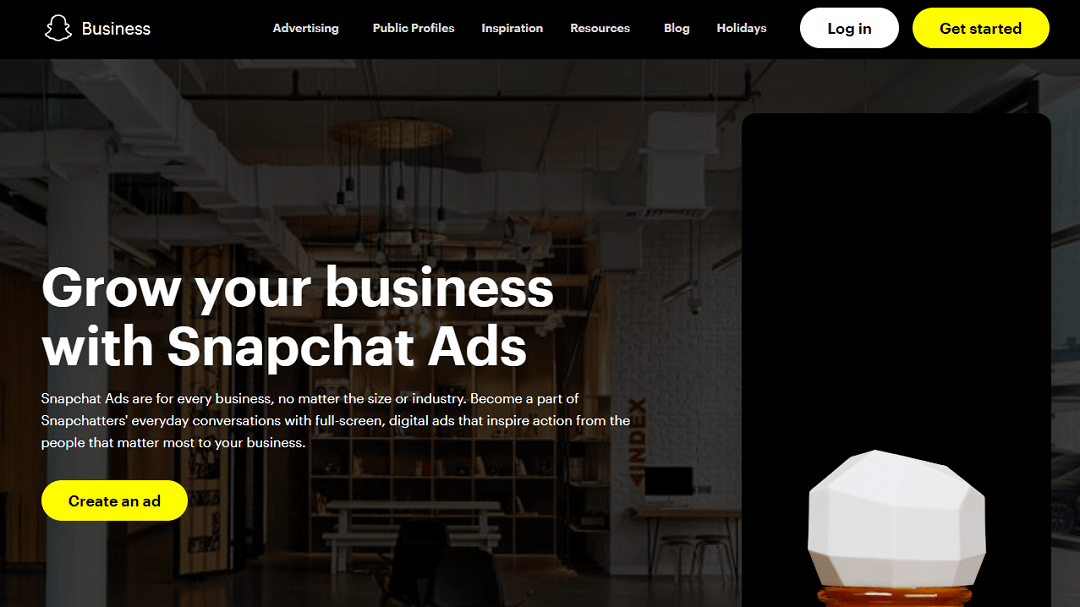 Buy Snapchat Ads Account