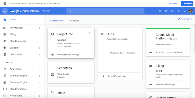 Buy google cloud accounts